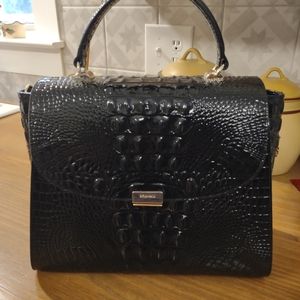 Brahmin Black Melbourne Handbag